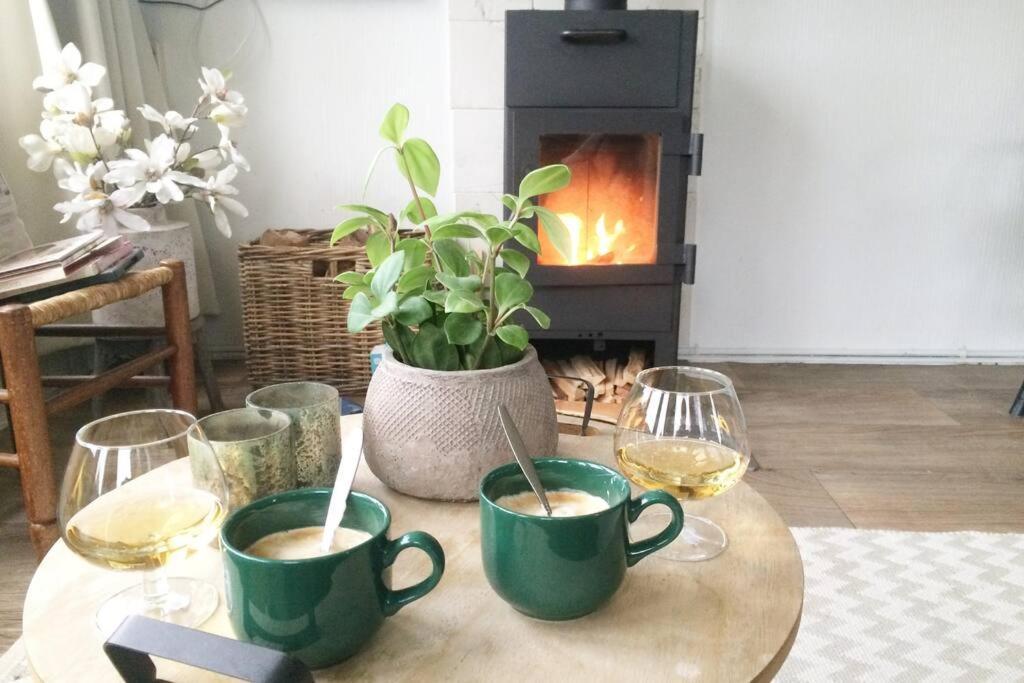 埃尔默洛Natuurhuisje Veluwe Met Houtkachel En Pizzaoven别墅 外观 照片